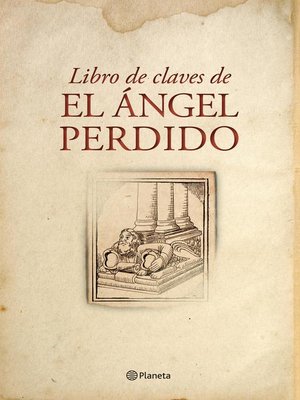 cover image of Libro de claves de El Ángel perdido